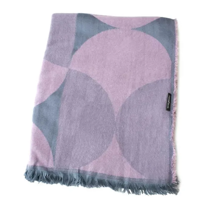 Novoform Loop Plaid B 130 x L 180 cm - 62% viskose/38% akryl - Orchid haze