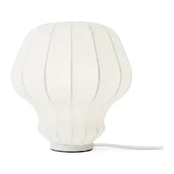 Novoform Motala Cocoon Bordlampe Ø 21 x H 21 cm - Plastik/stål - Hvid