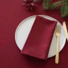 Novoform Stars Dug B 140 x L 270 cm - Bomuld/polyester - Advent red