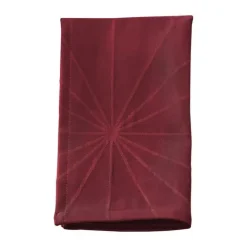 Novoform Stars Stofserviet - 4 stk. B 45 x L 45 cm - 60% bomuld/40% polyester - Advent red