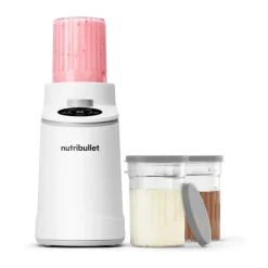 Nutribullet Chill Ismaskine Inkl. 3 beholdere - Plastik - Hvid