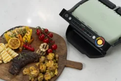 OBH Nordica OptiGrill Eco Bordgrill 2000 watt - 6 indstillinger - Keramisk non-stick belægning