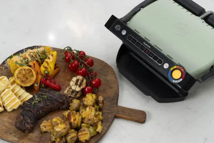 OBH Nordica OptiGrill Eco Bordgrill 2000 watt - 6 indstillinger - Keramisk non-stick belægning