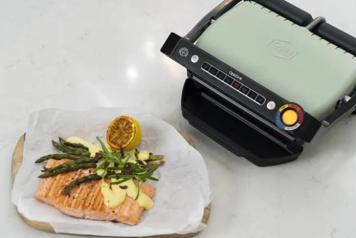 OBH Nordica OptiGrill Eco Bordgrill 2000 watt - 6 indstillinger - Keramisk non-stick belægning