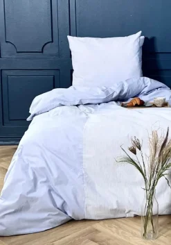 omhu Patchwork Sengetøj B 140 x L 220 cm - Økologisk bomuld - Blå
