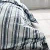 omhu x Mads Barfod Streamline Sengetøj B 140 x L 220 cm - Bomuld - Aqua