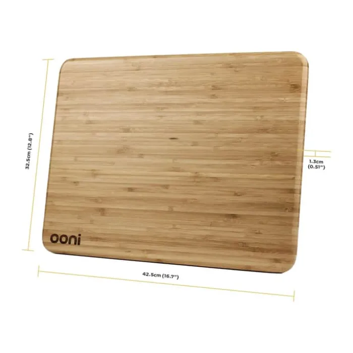 Ooni Pizza Prep-Låg H 1,3 x B 32,5 x L 42,5 cm - Bambus