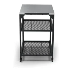 Ooni V2 Modulbord H 90 x B 80 x L 60 cm - Pulverlakeret stål/rustfrit stål - Sort