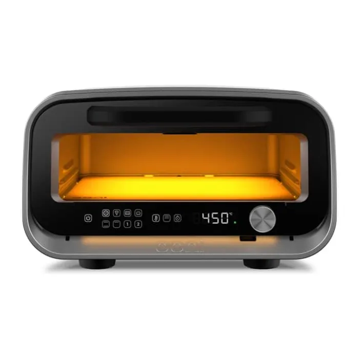 Ooni Volt 2 Elektrisk Pizzaovn H 44 x B 26 x L 55 cm - Rustfrit stål - Hvid