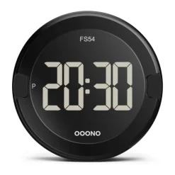 ooono PARK NO2 P-skive Ø 7 cm - Sort