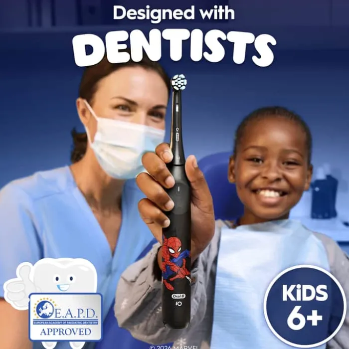 Oral-B iO Kids Børstehoveder - 3 stk. Passer til Oral-B iO Kids el-tandbørster