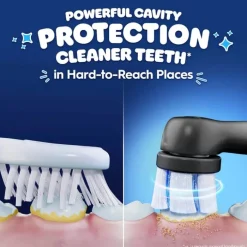 Oral-B iO Kids Børstehoveder - 3 stk. Passer til Oral-B iO Kids el-tandbørster