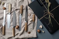 Orrefors Jernverk Brødkniv L 20 cm - Stål/akacietræ