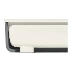OXO Good Grips Bestikindsats H 6,3 x B 25,1-45,8 x L 41,6 cm - Plastik - Hvid/grå