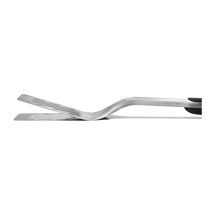 OXO Good Grips Grillpalet L 44,5 cm - Rustfrit stål/elastron/PP-plastik - Stål/sort