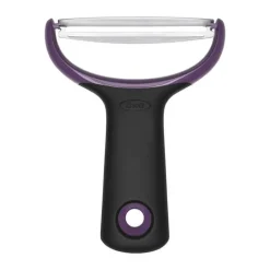 OXO Good Grips Grøntsagsskræller L 20,6 cm - Rustfrit stål/gummi - Sort/lilla