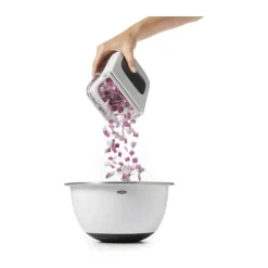 OXO Good Grips Hakker m. opsamler H 9 x B 12,5 x D 21 cm - Absplastik/rustfrit stål/termoplast