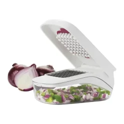 OXO Good Grips Hakker m. opsamler H 9 x B 12,5 x D 21 cm - Absplastik/rustfrit stål/termoplast