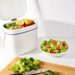 OXO Good Grips Kompostspand 6,62 liter - ABS-plastik - Hvid