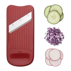OXO Good Grips Mandolinsæt L 27 cm - Rustfrit stål/plastik - Multifarvet