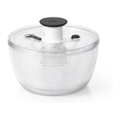 OXO Good Grips Mini Salatslynge 2,5 liter - Plastik - Hvid/klar
