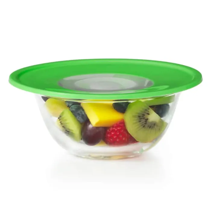 OXO Good Grips Silikonelåg Ø 15 cm - Silikone - Grøn/hvid