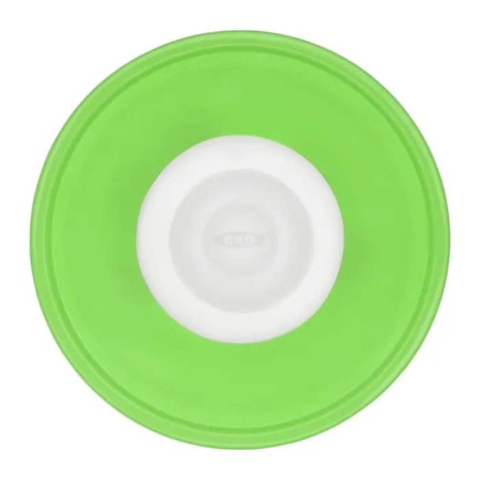 OXO Good Grips Silikonelåg Ø 15 cm - Silikone - Grøn/hvid