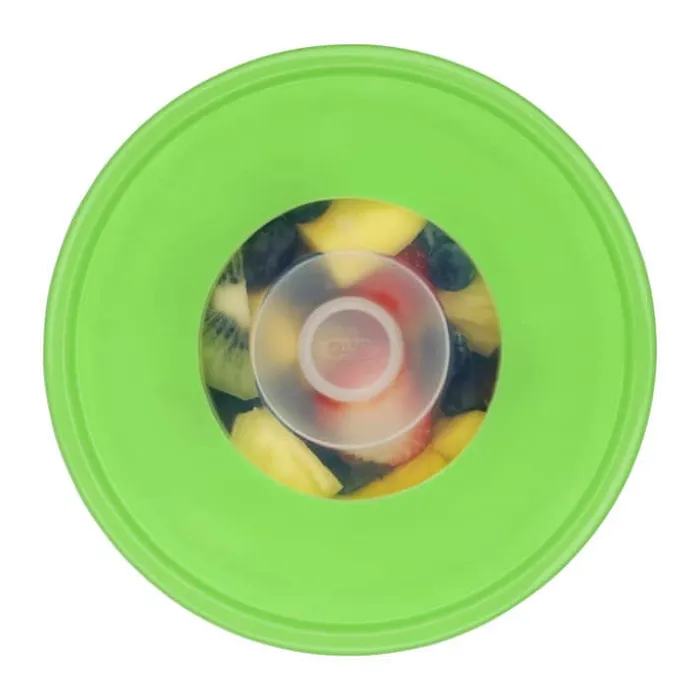 OXO Good Grips Silikonelåg Ø 15 cm - Silikone - Grøn/hvid
