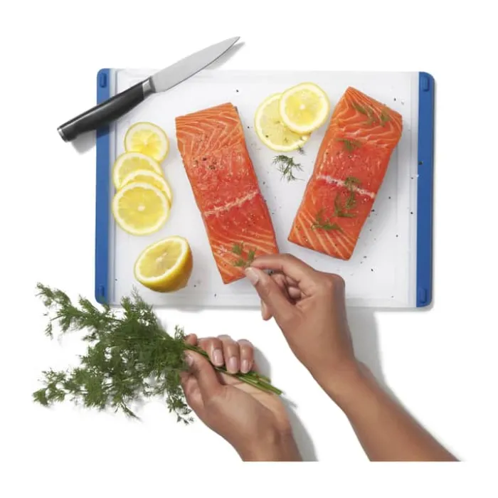 OXO Good Grips Skærebræt - 3 stk. B 23 x L 33 cm - Plastik - Hvid