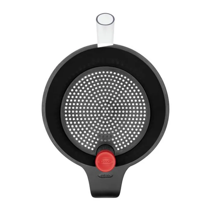 OXO Good Grips Stor Fedtskiller 1000 ml - Nylon/PP-plastik/silikone - Sort/rød/transparent