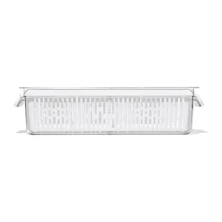 OXO Køleskabsboks H 9,5 x B 15 x L 37 cm - PP plastik - Klar