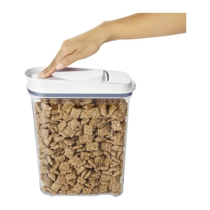 OXO POP Opbevaringsboks 4,2 liter - ABS-plastik/silikone - Inkl. låg i hvid plast