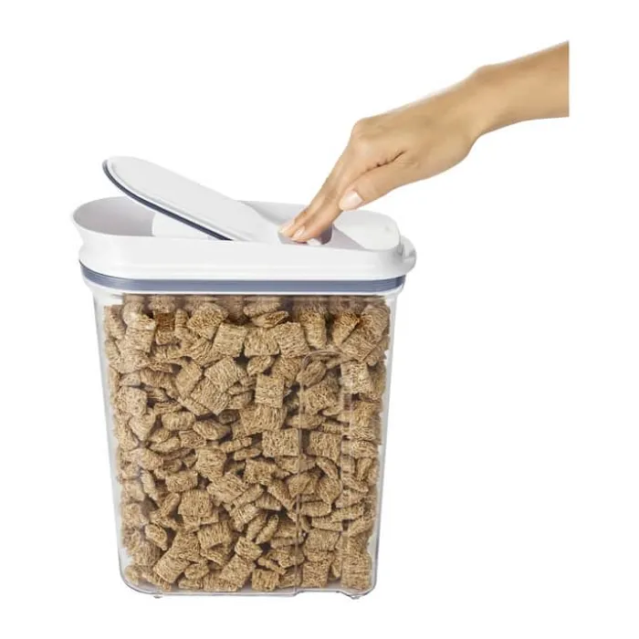 OXO POP Opbevaringsboks 4,2 liter - ABS-plastik/silikone - Inkl. låg i hvid plast