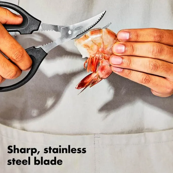 OXO Skaldyrssaks L 19 cm - Rustfrit stål/PP-plast/elastron