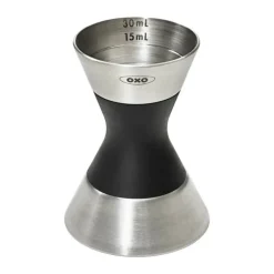 OXO Steel Målebæger (dobbelt) 5 cl - Rustfrit stål/plastik