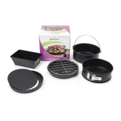 Patisse Airfryer Bagesæt - 7 dele Metal - Sort