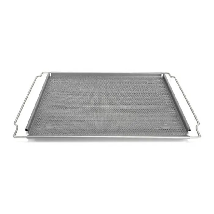 Patisse Bageplade B 35 x L 43 cm - koldvalset stål/non-stick belæ - Sølvgrå