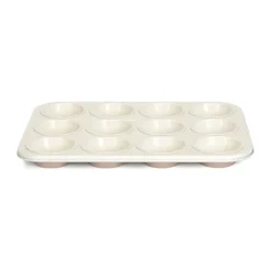 Patisse Ceramic Muffinform Til 12 stk. - Stål - Kobber