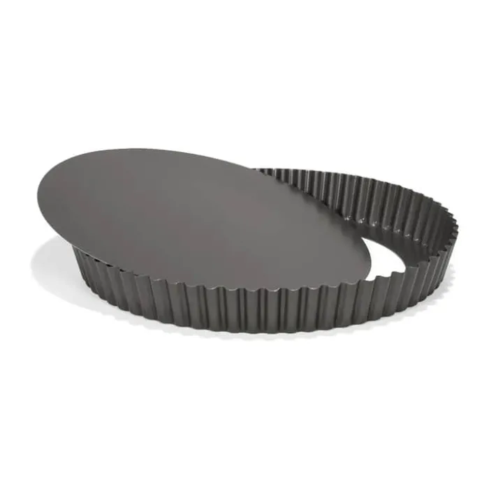 Patisse Profi Tærteform Ø 20 cm - Stål - Grå