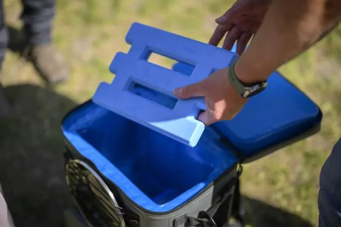 Petromax Køleelement B 14 x L 21 cm - Plastik - Blå
