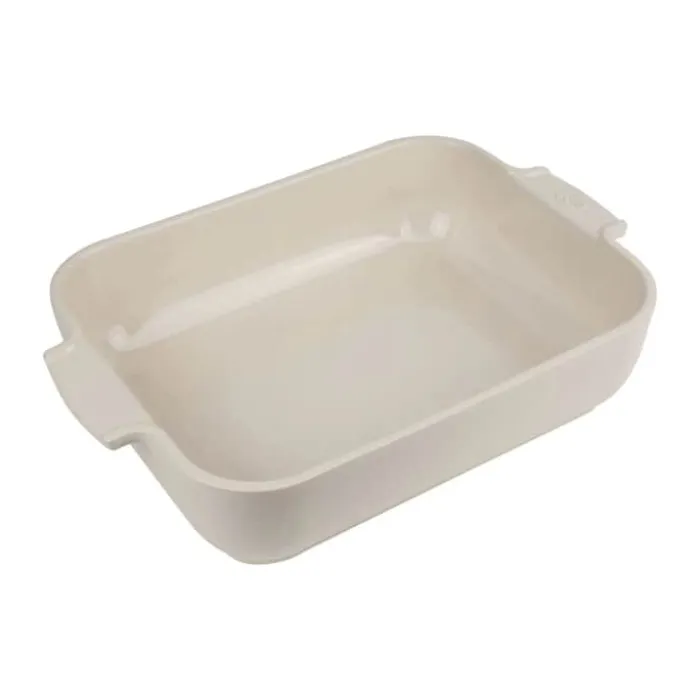 Peugeot Appolia Ovnfast Fad B 21,7 x L 32 cm - Keramik - Creme
