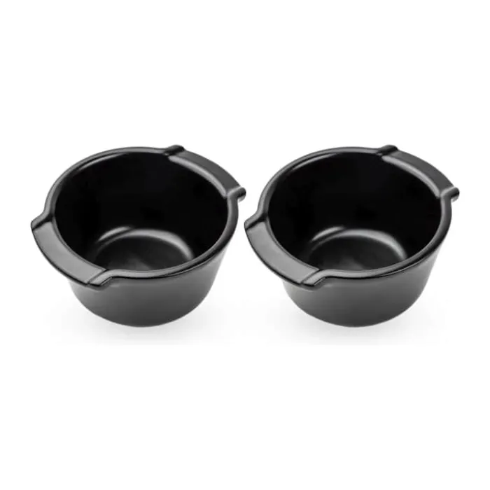 Peugeot Appolia Ramekin - 2 stk. Ø 11 cm - Keramik - Sort