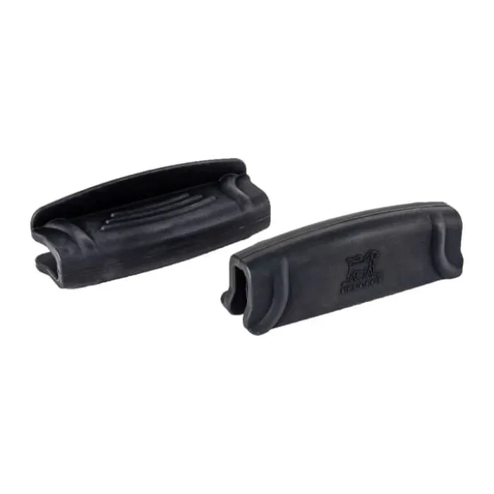 Peugeot Appolia Silikone Håndtag - 2 stk. B 10,5 cm - Silikone - Sort