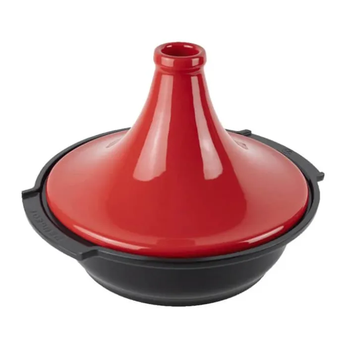 Peugeot Appolia Tagine Ø 32 x H 30 cm - Keramik - Rød