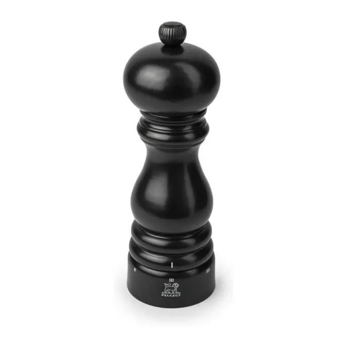 Peugeot Paris US Peberkværn H 18 cm - Bøg - Sort Satin