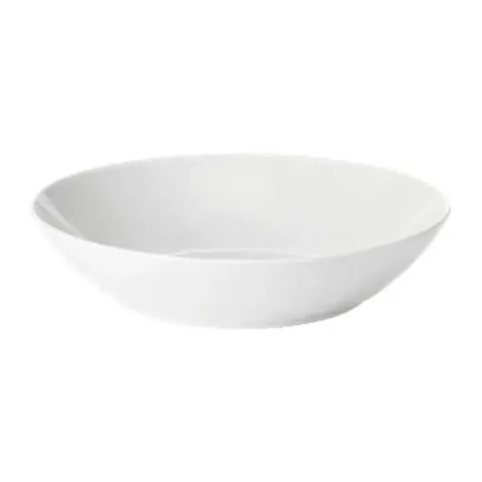 Pillivuyt Cecil Salat-/pastatallerken Ø 26 cm - Porcelæn - Hvid