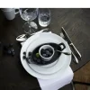 Pillivuyt Eventail Tallerken 28 cm - Porcelæn - Hvid