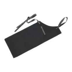 Pillivuyt Gourmet Forklæde B 35,5 cm - Kanvas/Læder - Sort