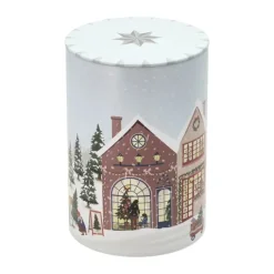 Pillivuyt Kagedåse Ø 10 x H 14,5 cm - Metal - Blå