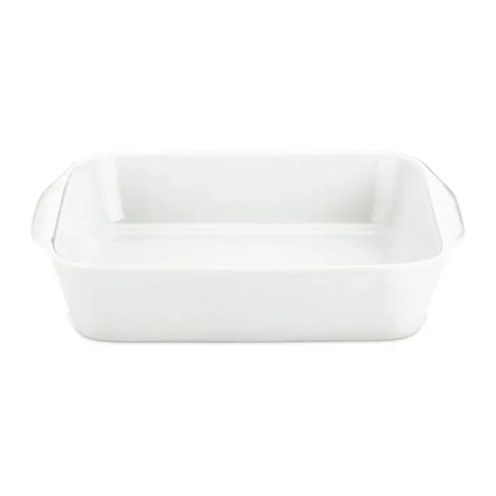 Pillivuyt Ovnfast Fad L 14 x B 14 cm - Porcelæn - Hvid